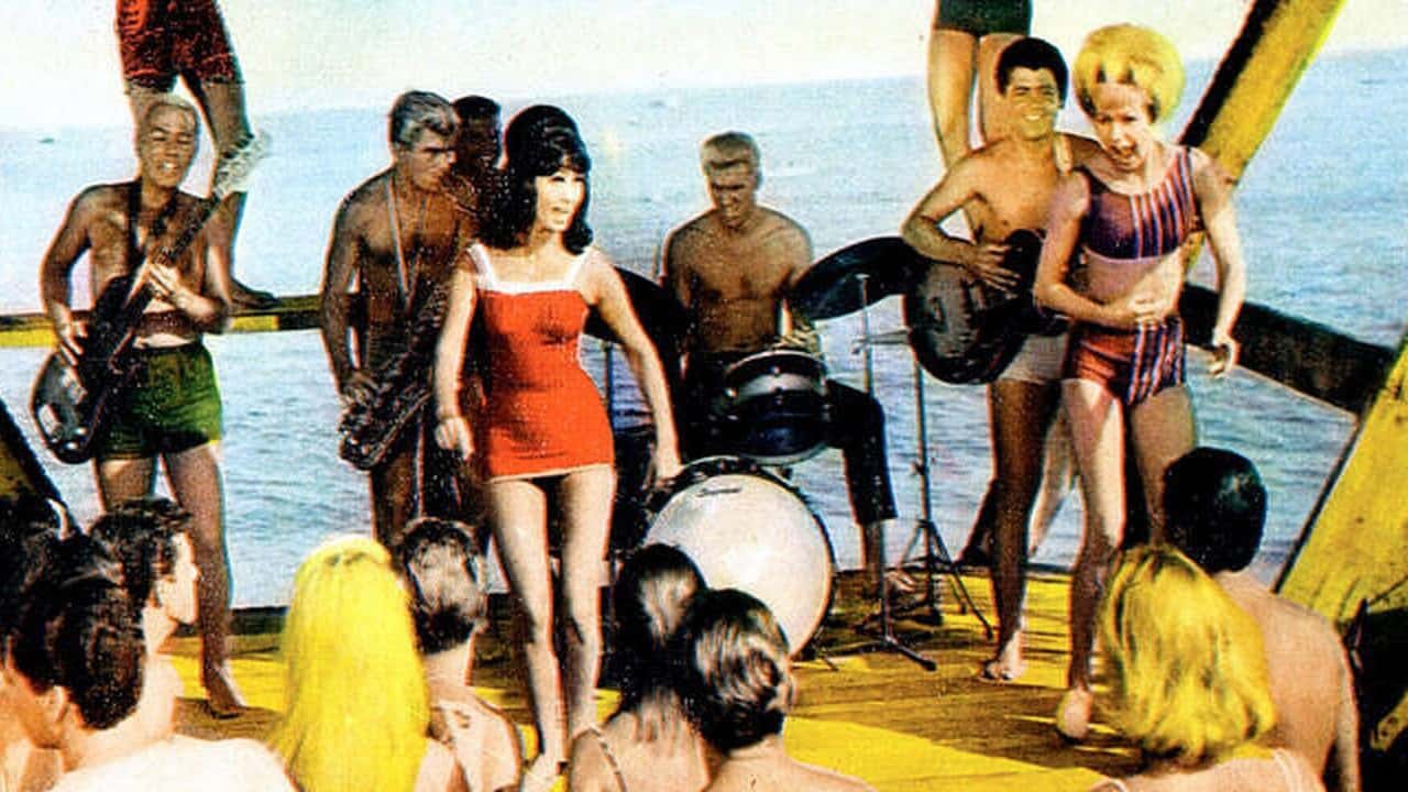 Кадр з фільму Піжамна вечірка (1964)