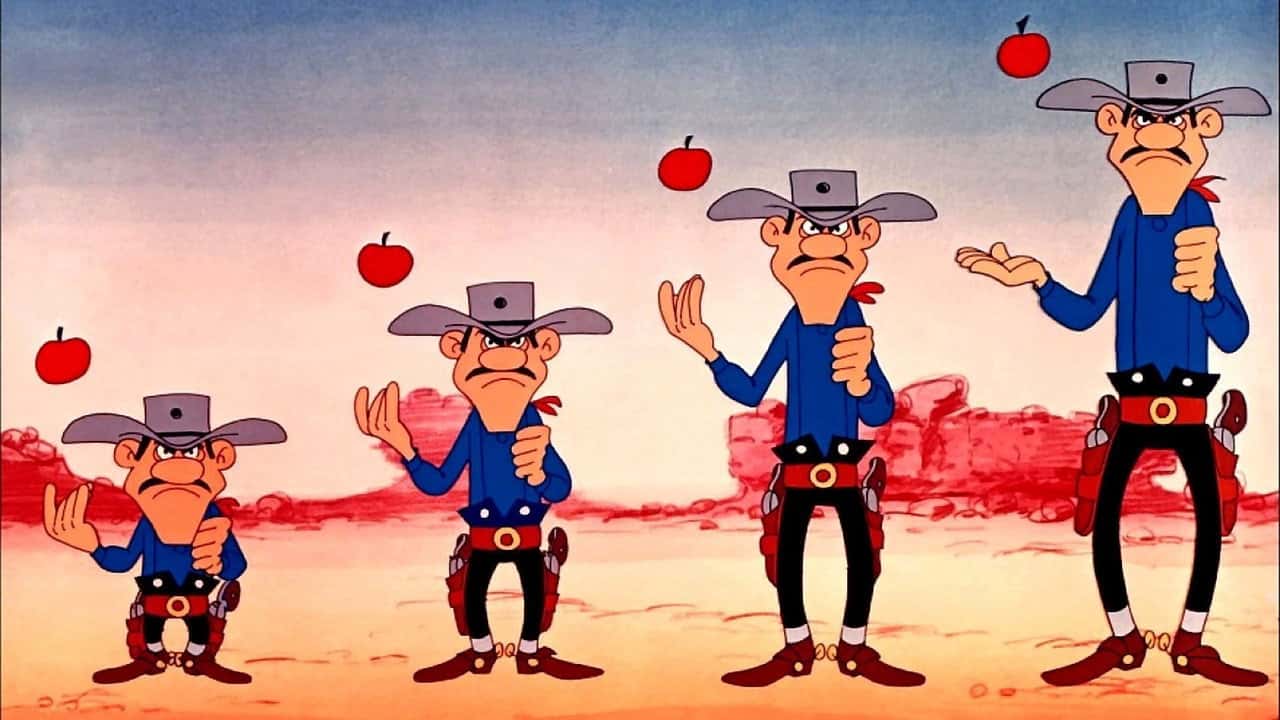 Кадр з фільму Щасливчик Люк: Ромашка Таун / Дейзі Таун (1971)