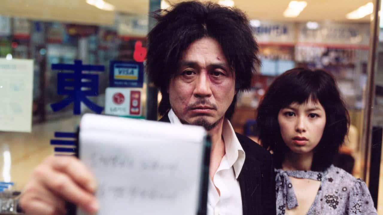 Кадр з фільму ОлдБой (2003)