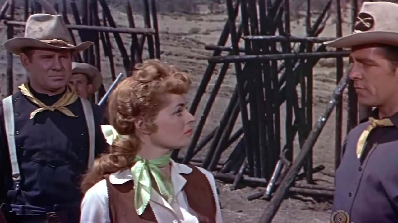 Кадр з фільму Сидячий Бик (1954)