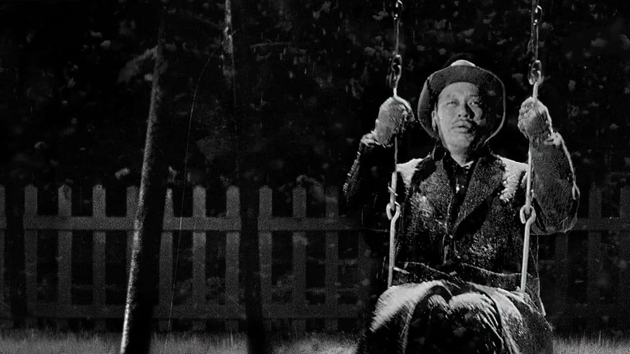 Кадр з фільму Жити (1952)