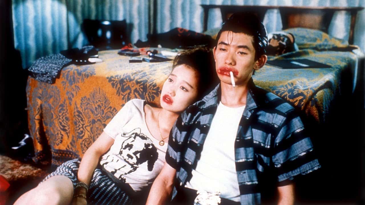 Кадр з фільму Таємничий потяг (1989)