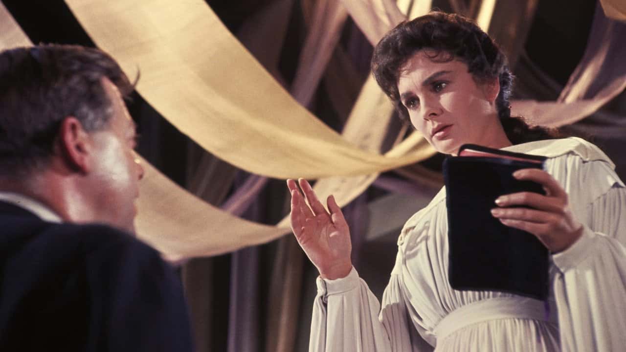 Кадр з фільму Елмер Гантрі (1960)