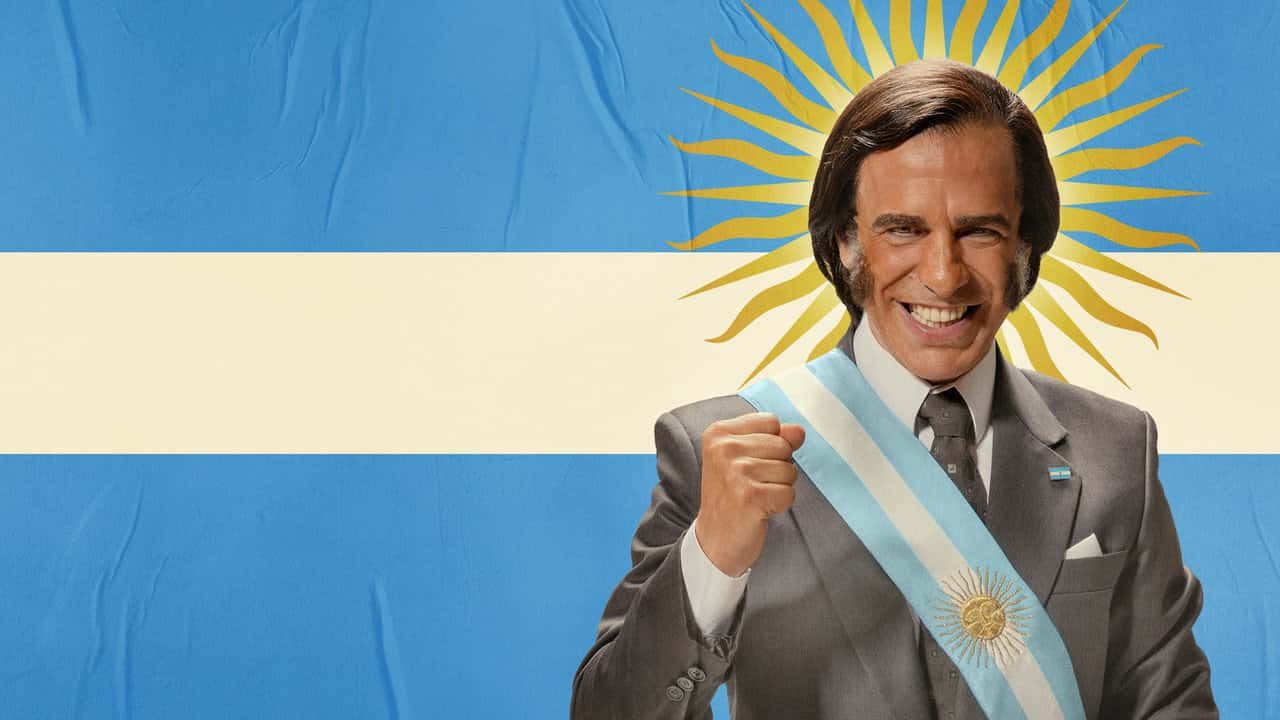 Кадр із серіалу Менем: Шоу президента (2025)