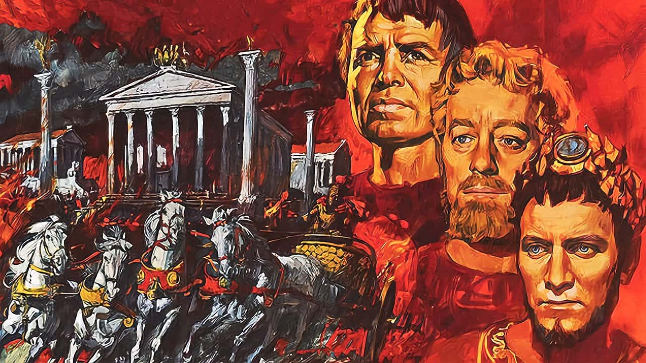Кадр з фільму Падіння Римської Імперії (1964)
