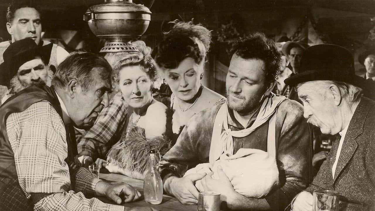 Кадр з фільму 3 хрещених батька (1948)