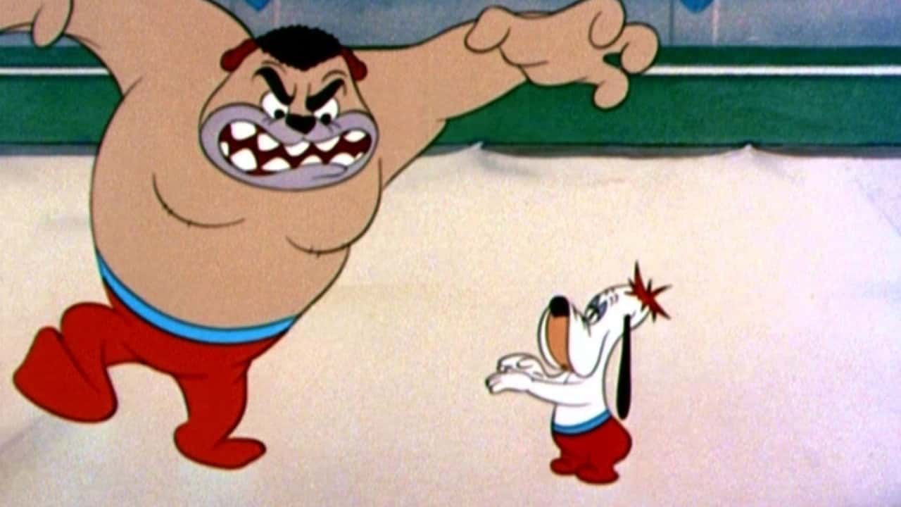 Кадр з фільму Одоробло-чемпіон (1950)