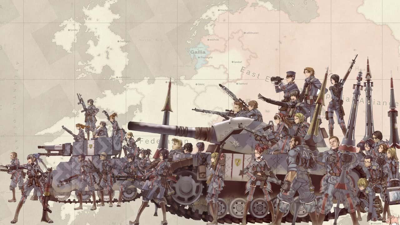 Кадр із серіалу Хроніки Валькірії (2009)