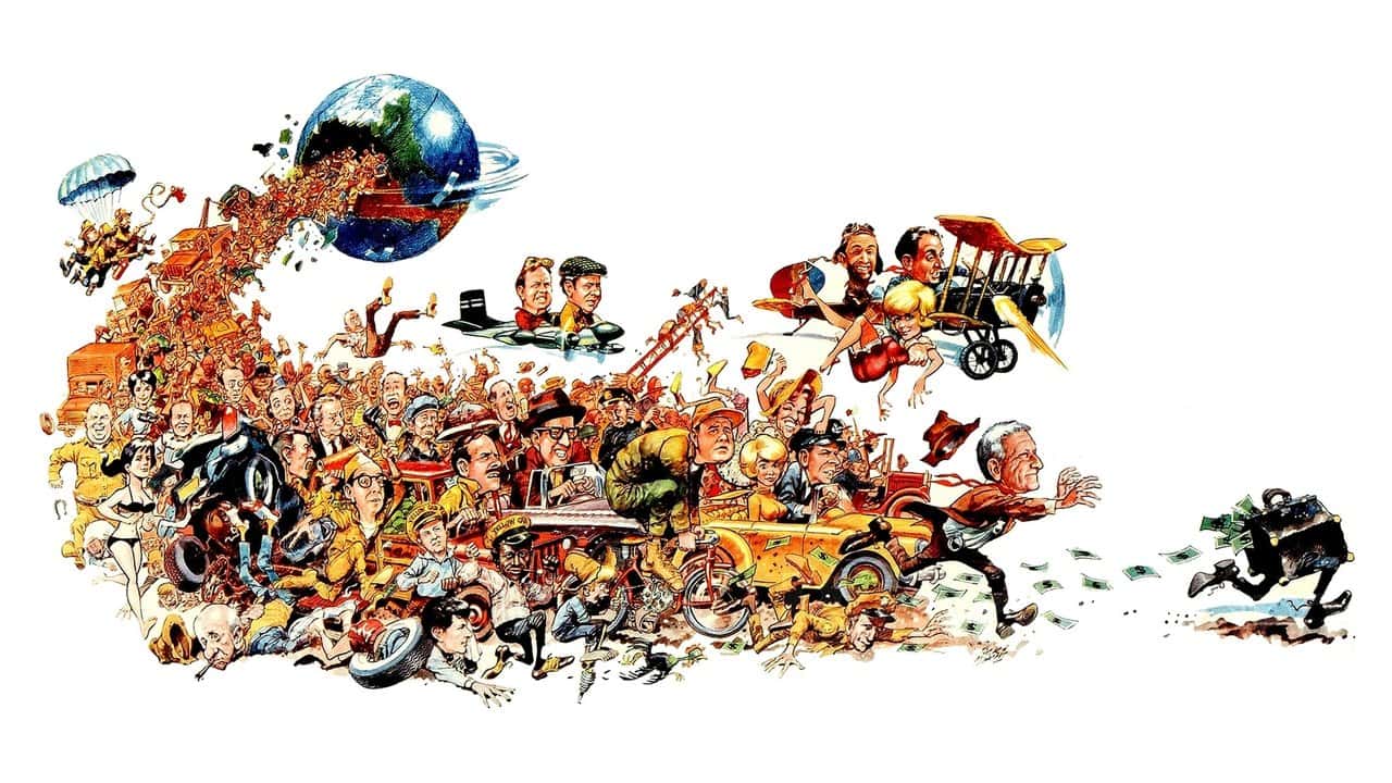 Кадр з фільму Цей шалений, шалений, шалений світ (1963)