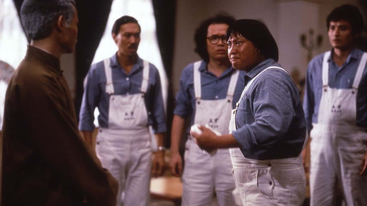 Кадр з фільму Переможці й грішники (1983)