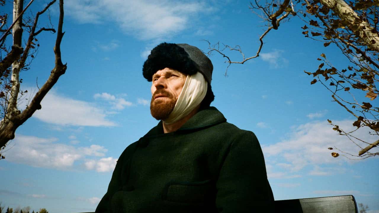 Кадр з фільму Ван Гог. На порозі вічності (2018)