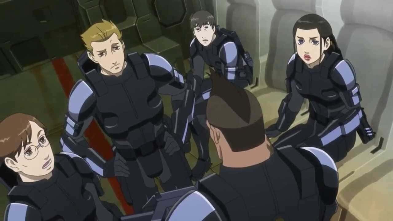 Кадр з фільму Mass Effect: Згуба Параґону (2012)