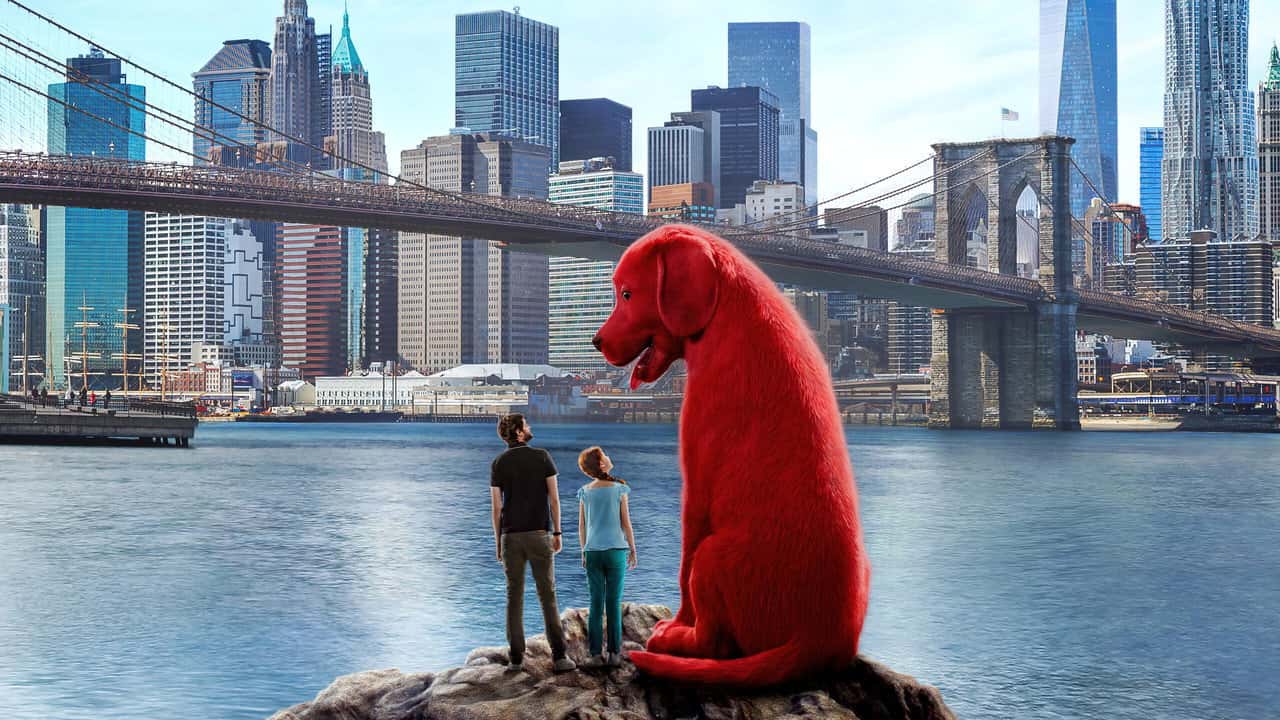 Кадр з фільму Великий червоний пес Кліффорд (2021)