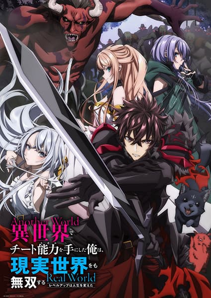 Постер аніме Читерські скіли в ісекаї зробили мене імбою в реалі