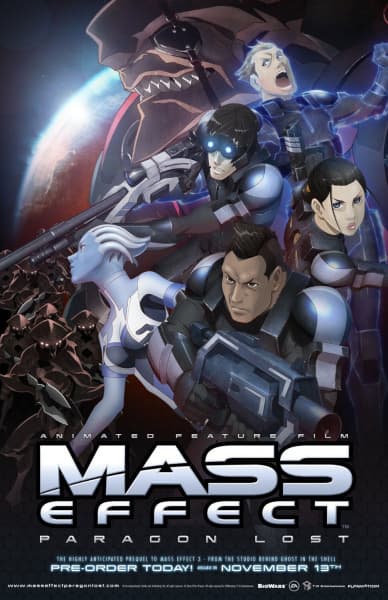 Постер аніме Mass Effect: Згуба Параґону