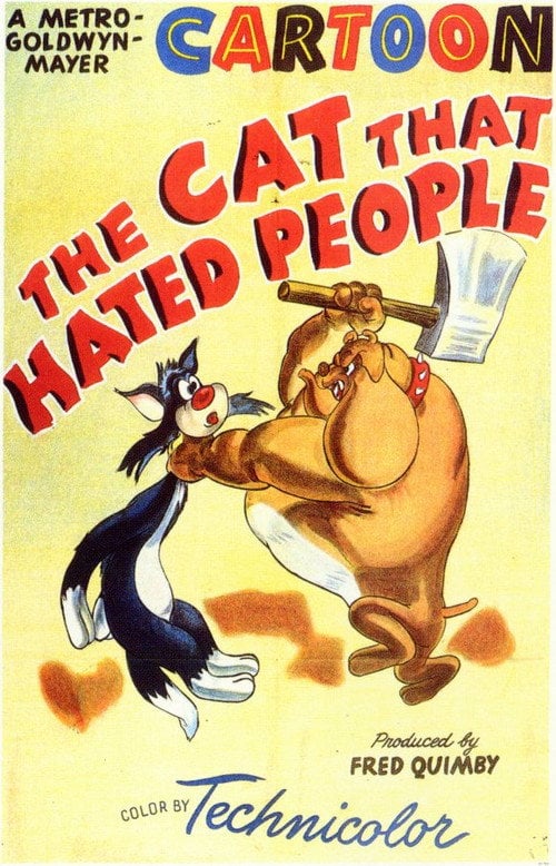 Постер Кіт, який ненавидів людей (1948)