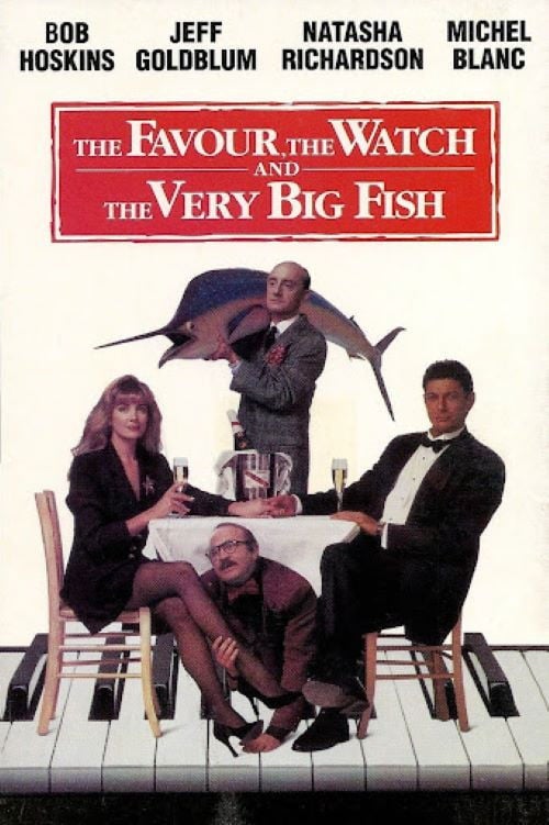 Постер Послуга, годинник та дуже велика риба (1991)