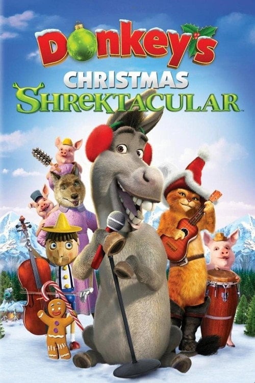 Постер Різдвяний шректакль віслюка (2010)