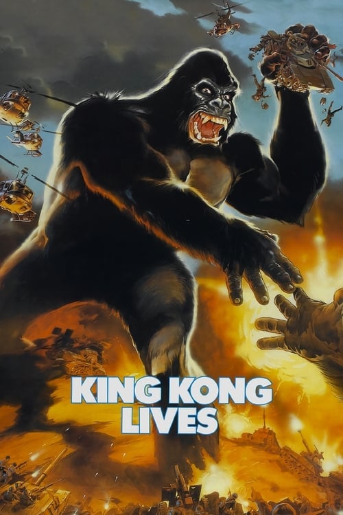 Постер Кінг Конг живий (1986)