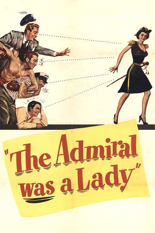 Постер Адмірал був леді (1950)