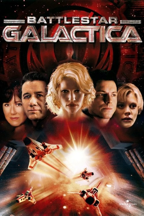 Постер Зоряний крейсер "Галактика" Мінісерії (2003)