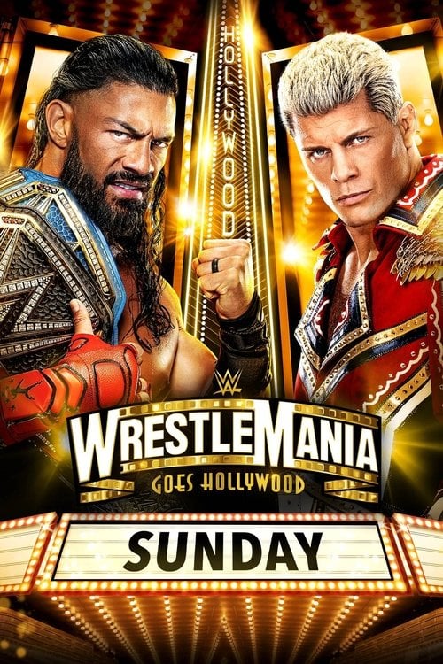 Постер WWE Реслманія 39 (2023)