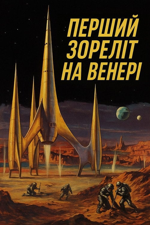 Постер Перший космічний корабель на Венері (1960)