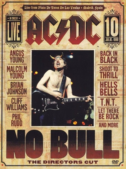 Постер AC/DC: No Bull (1996)