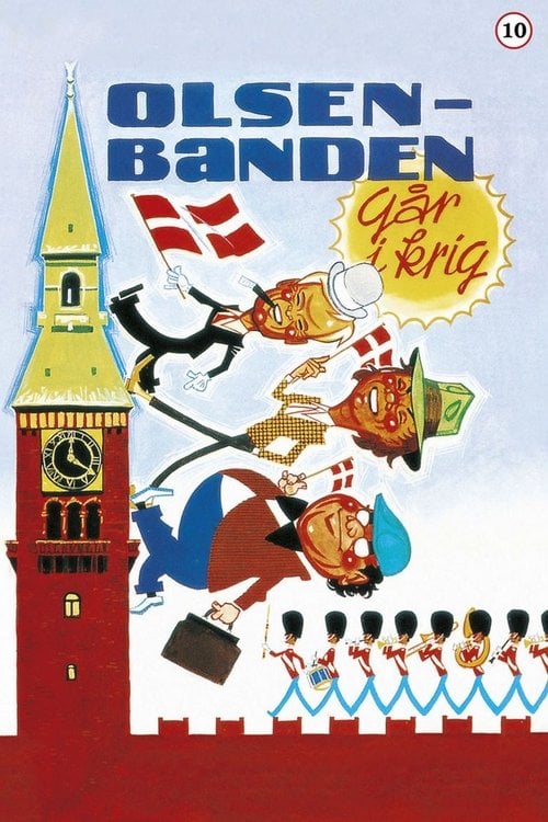 Постер Olsen-banden går i krig (1978)