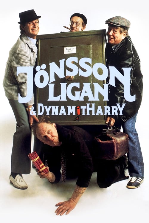 Постер Jönssonligan & DynamitHarry (1982)