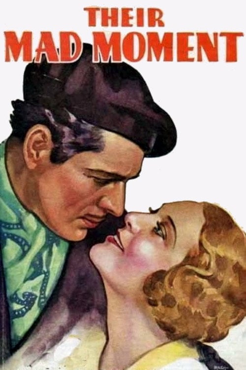 Постер Their Mad Moment (1931)