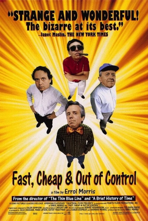 Постер Fast, Cheap & Out of Control (1997)