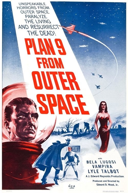 Постер План 9 з відкритого космосу (1957)
