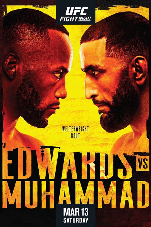 Постер UFC Fight Night 187: Edwards vs. Muhammad (2021)