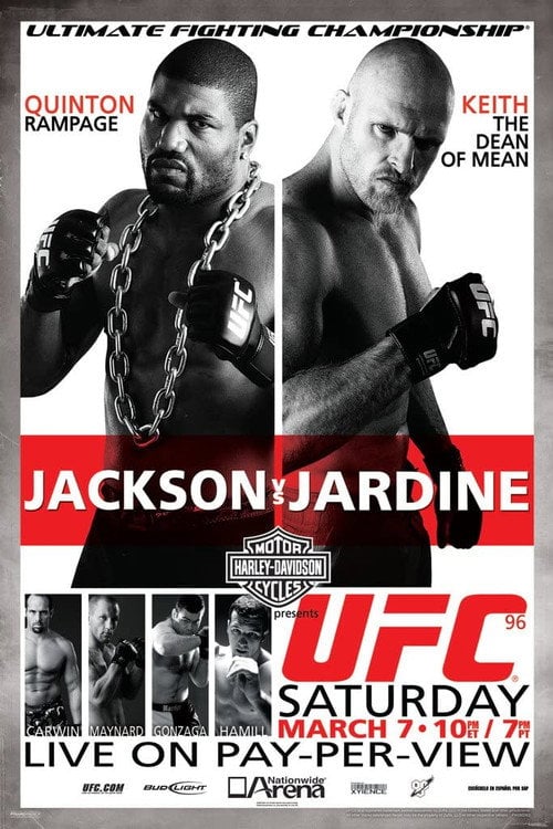Постер UFC 96: Jackson vs. Jardine (2009)