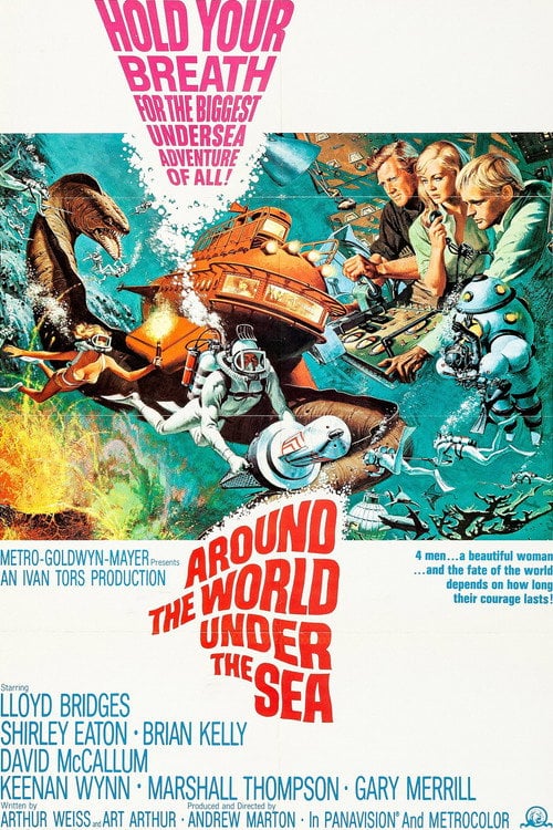 Постер Around the World Under the Sea (1965)