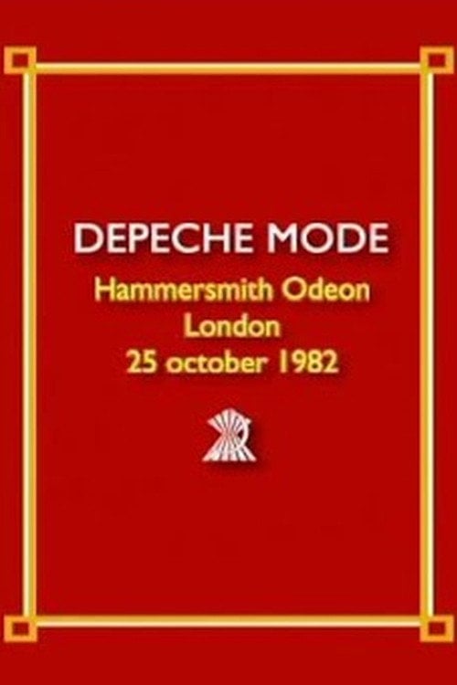 Постер Depeche Mode - Live at Hammersmith Odeon 1982 (1982)