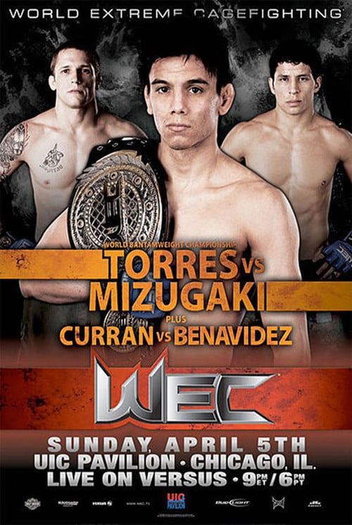 Постер WEC 40: Torres vs. Mizugaki (2009)