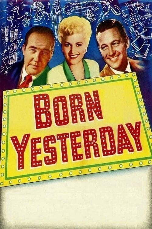 Постер Народжена вчора (1950)