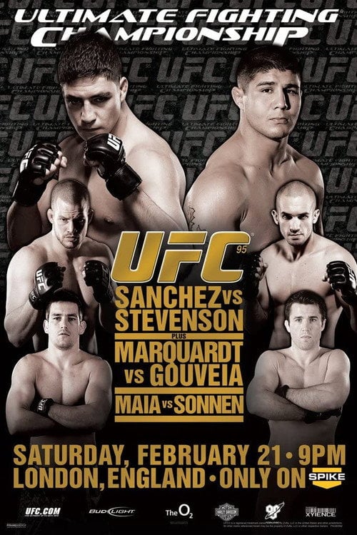 Постер UFC 95: Sanchez vs Stevenson (2009)