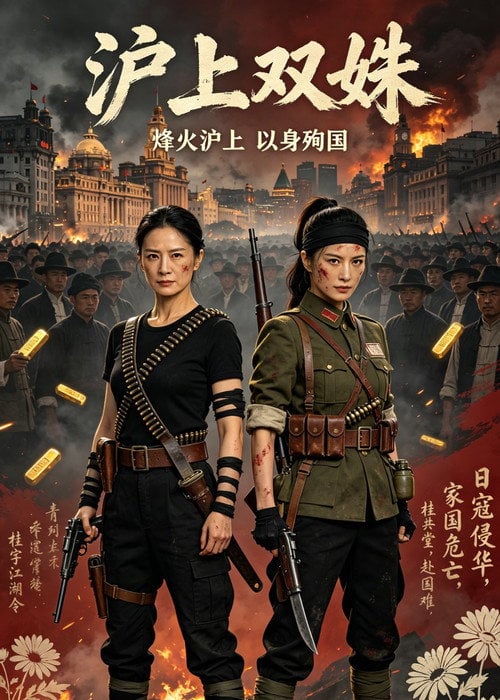 Постер Two Heroines of Shanghai (2026)