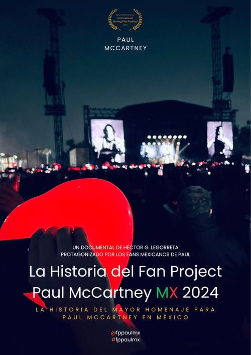 Постер La Historia del Fan Project Paul McCartney MX 2024 (2024)