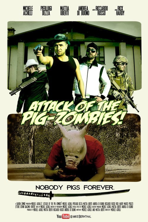 Постер Attack of the Pig-Zombies! (2012)