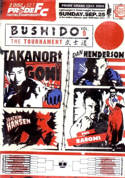 Постер Pride Bushido 9 (2005)