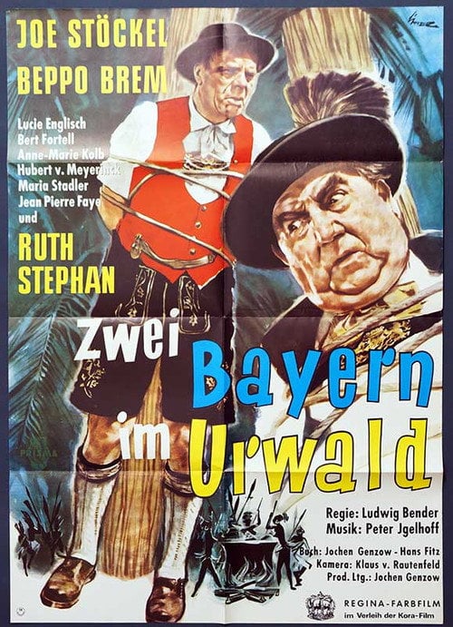 Постер Zwei Bayern im Urwald (1957)
