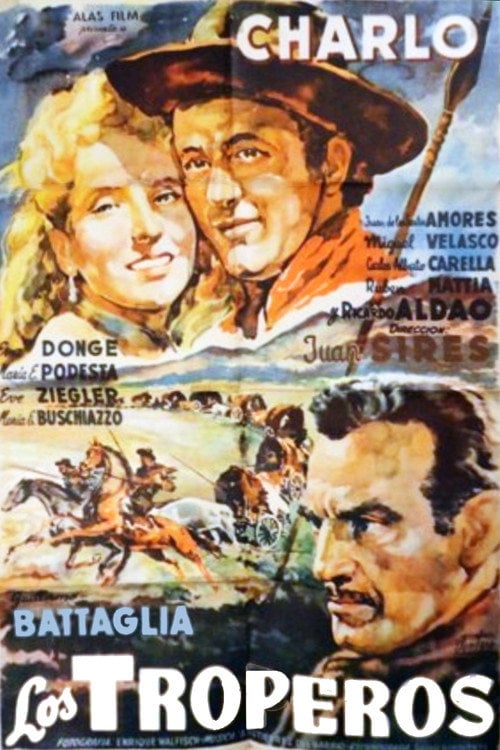 Постер Los troperos (1953)