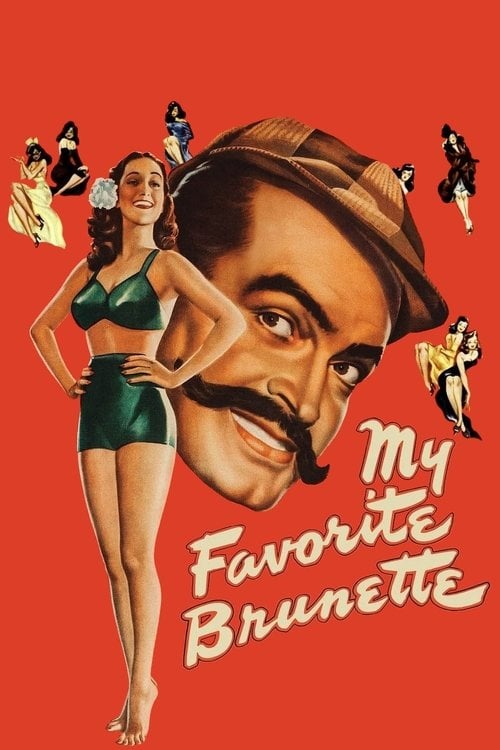 Постер My Favorite Brunette (1947)