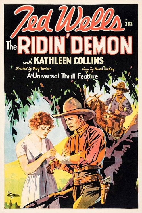 Постер The Ridin' Demon (1929)