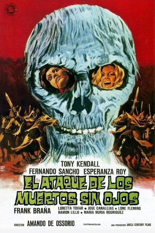 Постер El ataque de los muertos sin ojos (1973)