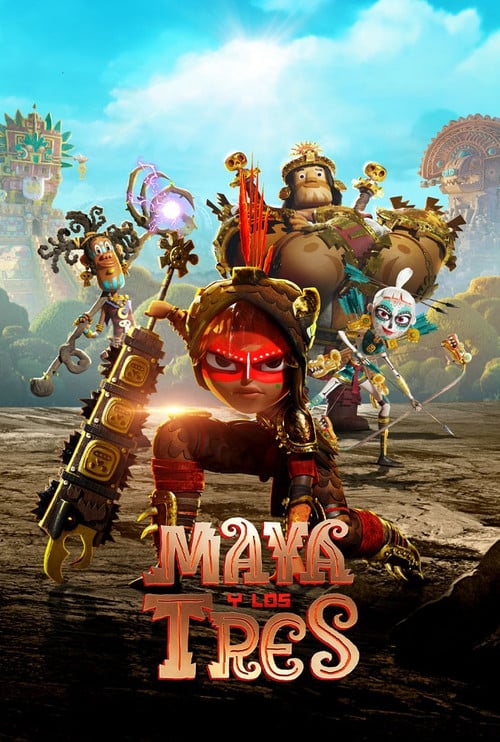 Постер Майя та три воїни (2021)